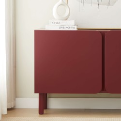 Buffet BRAGA terracotta 2 portes 120cm