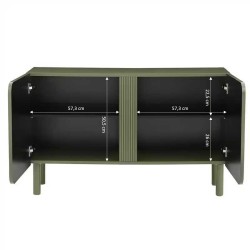 Buffet BRAGA vert 2 portes 120cm