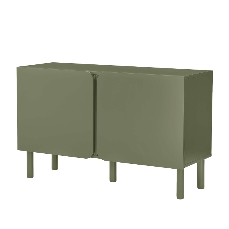 Buffet BRAGA vert 2 portes 120cm