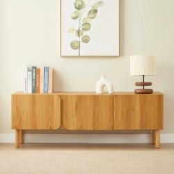 Mobile TV BRAGA effetto rovere 3 ante 150 cm