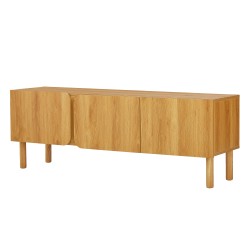 Mobile TV BRAGA effetto rovere 3 ante 150 cm