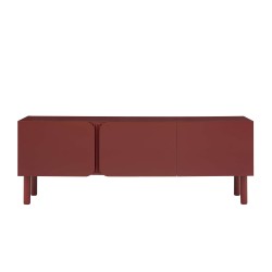 Mobile TV BRAGA Terracotta 3 ante 150 cm