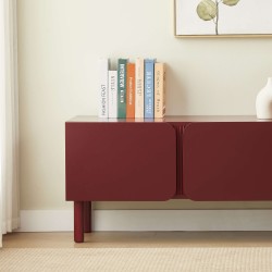 Mobile TV BRAGA Terracotta 3 ante 150 cm