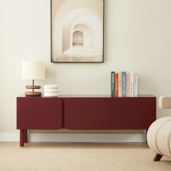 Mobile TV BRAGA Terracotta 3 ante 150 cm