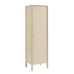 Armoire CLEO laqué beige 1 porte