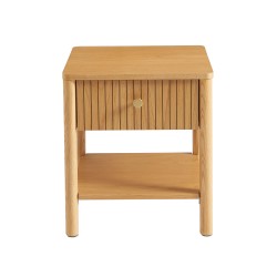 Table de chevet CLEO placage chêne