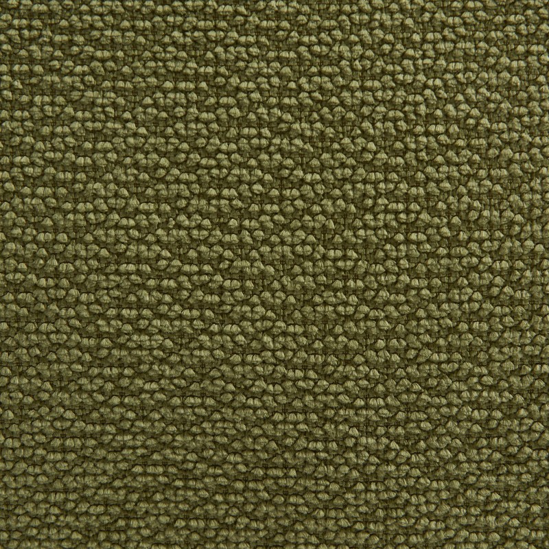 Lit coffre LAVINIA tissu chenille vert 180x200 sommier inclus