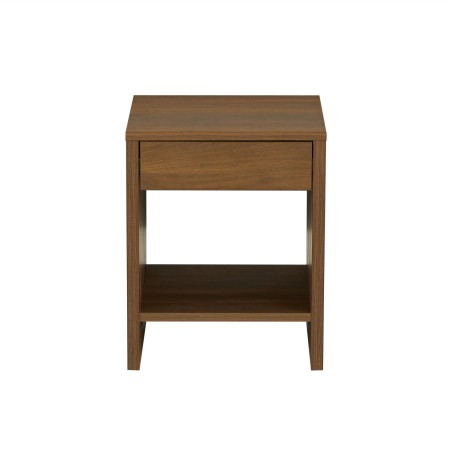 Comodino LIMA, effetto noce, 1 cassetto