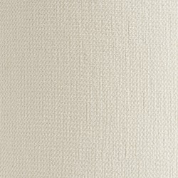 Chaise LUISA tissu chenille écru et pieds métal marron