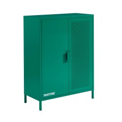 PANTONE Emerald Metall-Sideboard H100cm