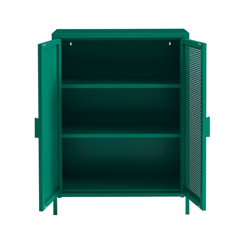 PANTONE Emerald Metall-Sideboard H100cm