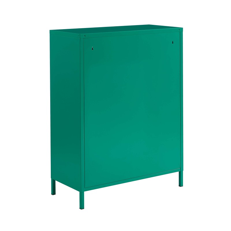 PANTONE Emerald Metall-Sideboard H100cm