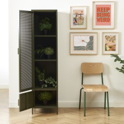 Appendiabiti PANTONE in metallo verde oliva h180cm