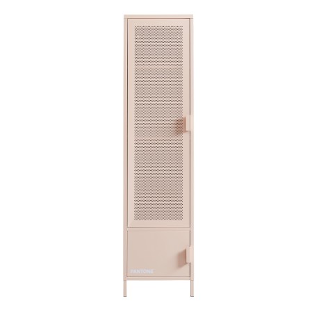 Armadio PANTONE in metallo rosa cipria h180cm