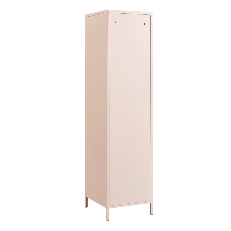 Armadio PANTONE in metallo rosa cipria h180cm