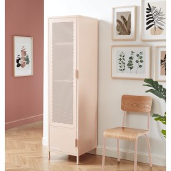Armadio PANTONE in metallo rosa cipria h180cm