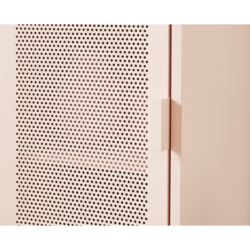 Armadio PANTONE in metallo rosa cipria h180cm