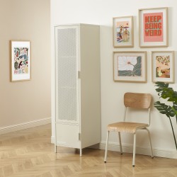 Armadio PANTONE, metallo color sabbia, h180cm