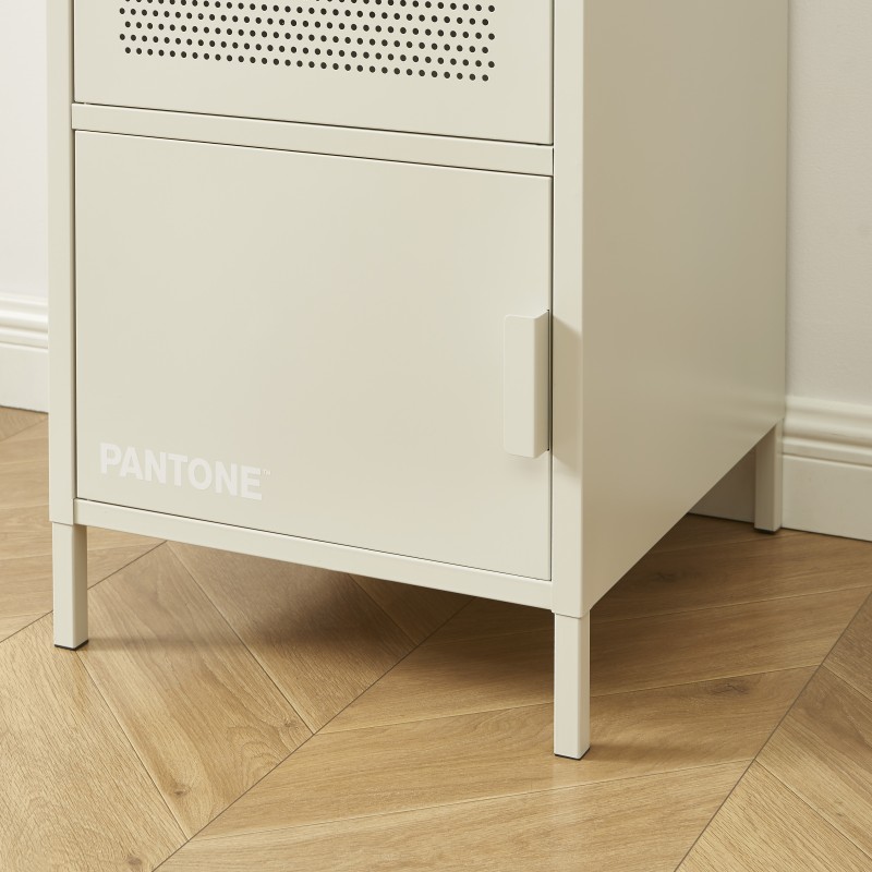 Armadio PANTONE, metallo color sabbia, h180cm