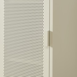 Armadio PANTONE, metallo color sabbia, h180cm