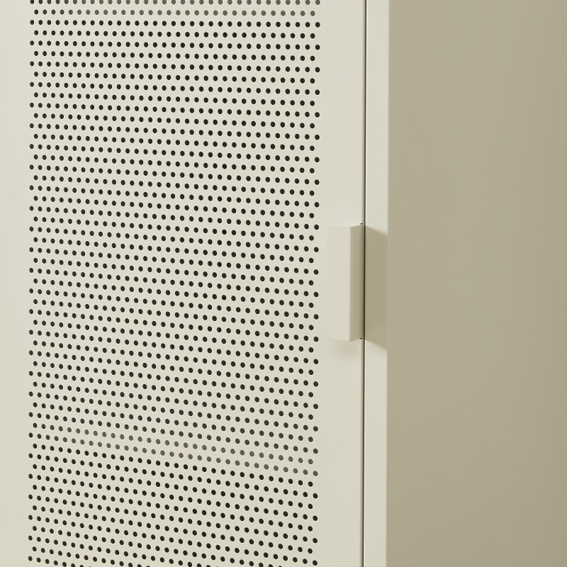 Armadio PANTONE, metallo color sabbia, h180cm