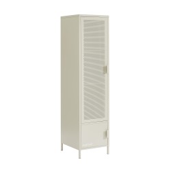 Armadio PANTONE, metallo color sabbia, h180cm