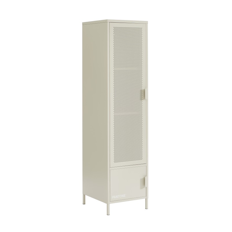 Armadio PANTONE, metallo color sabbia, h180cm