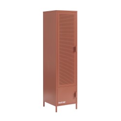 Armadio PANTONE, metallo terracotta, h180cm