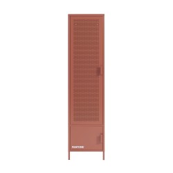 Armadio PANTONE, metallo terracotta, h180cm