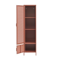 Armadio PANTONE, metallo terracotta, h180cm