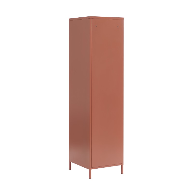 Armadio PANTONE, metallo terracotta, h180cm
