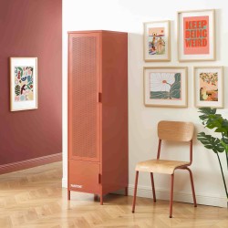 Armadio PANTONE, metallo terracotta, h180cm