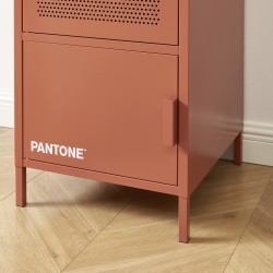 Armadio PANTONE, metallo terracotta, h180cm