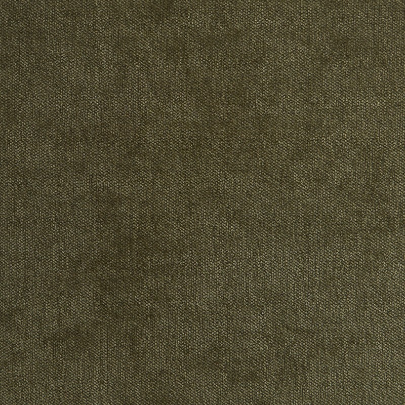 Lot de 2 chaises PANTONE tissu et pieds métal vert olive