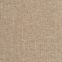 Lot de 2 fauteuils de table ABELIA velours tramé beige et pieds métal noir