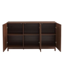 Buffet HARIA effet noyer