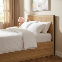 Schubladenbett AMANA Rohrgeflecht Rattan 160x200 inkl. Bettkasten