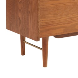 Credenza TWIGGY impiallacciata in frassino 2 ante 180 cm