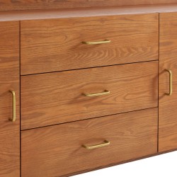 Sideboard TWIGGY Eschenfurnier 2 Türen 180 cm