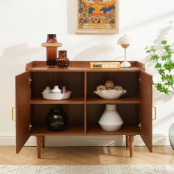 Buffet TWIGGY placage frêne 2 portes 100cm