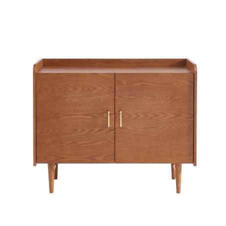 Buffet TWIGGY placage frêne 2 portes 100cm