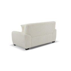 Divano fisso ADEA a 2 posti in velluto a coste beige