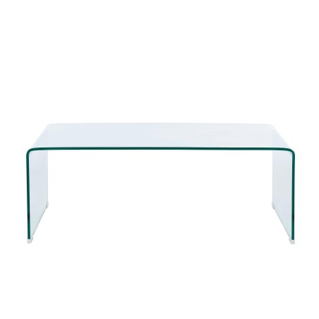 Couchtisch GINZAaus transparentem Hartglas 120 cm