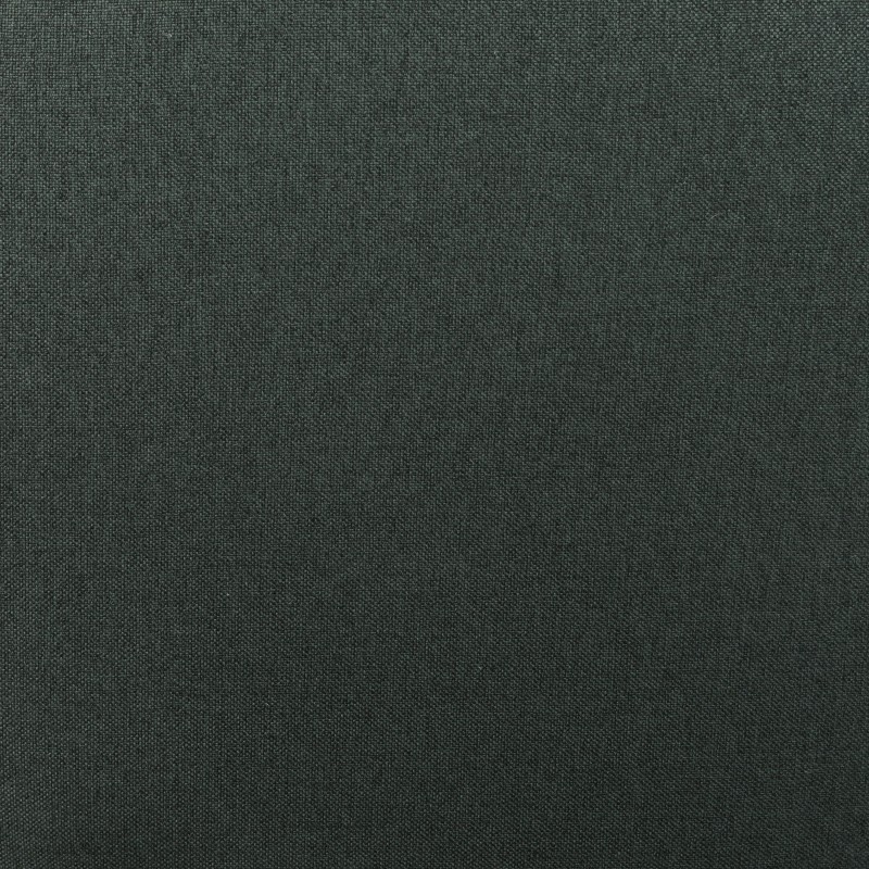 Set di 2 sedie NOA in tessuto verde con gambe in metallo finitura legno