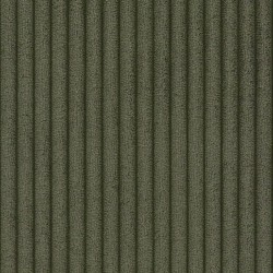 Ecksofa NUNA mit fester rechter Ecke, 4-Sitzer, grüner Cord