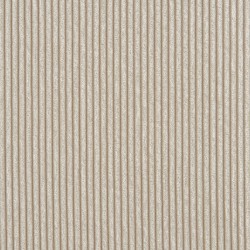 Set da pranzo con tavolo rotondo in vetro HARRY 120 cm e set di 4 sedie ELLA in velluto a coste beige e paglia intrecciata