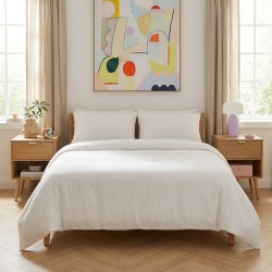 Set comò e 2 comodini JEANNE effetto rovere