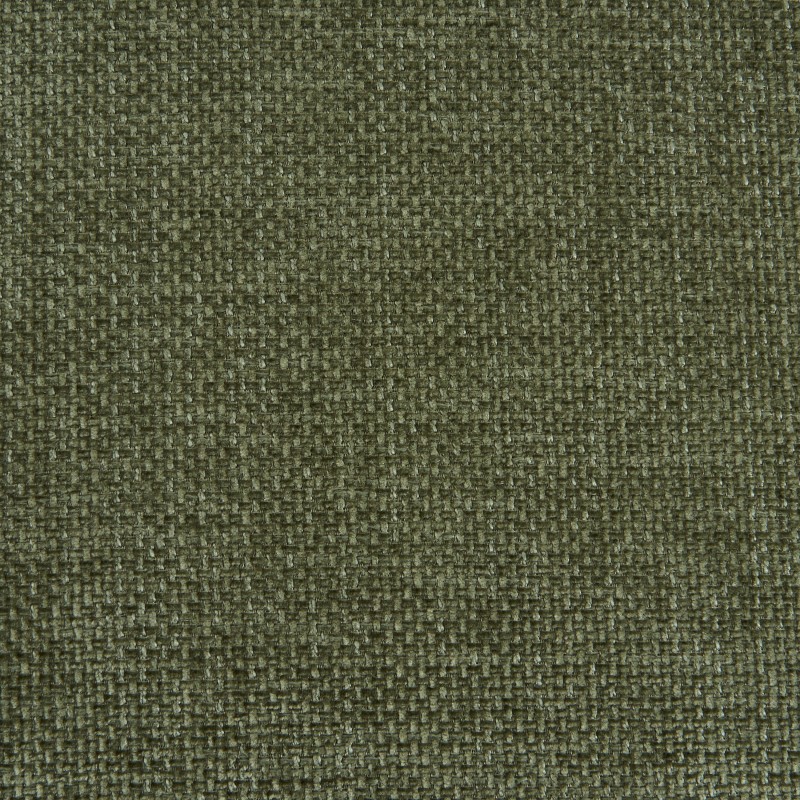 Canapé d'angle CALIBA fixe tissu vert 4 places