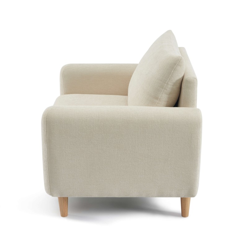 Fauteuil CALIBA tissu beige 1 place