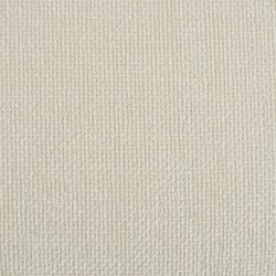 Canapé droit CALIBA fixe tissu beige 3 places